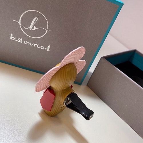 ブランドキーホルダー側面デザイン